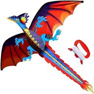 🪁 fly high with hengda kite: upgraded classical kite for easy 55-inch soaring логотип