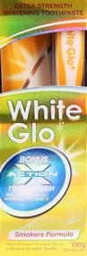 img 1 attached to White Glo Smokers Formula Whitening Toothpaste: Enhance Your Smile with the Bonus X Action Toothbrush!