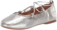 lucky brand kids little platino girls' shoes for flats logo