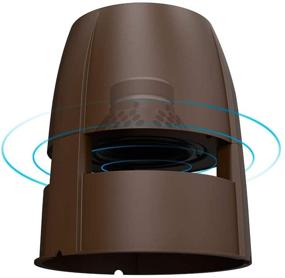 img 4 attached to 🔊 OSD Forza 8-inch Omni Speaker: 360° Sound Dispersion, 200W, Weather Resistant, Durable Cabinet in Bronze - Single