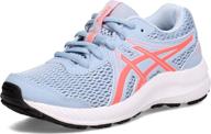 👟 asics kid's contend 7 gs running shoe: optimal performance and comfort for young athletes logo