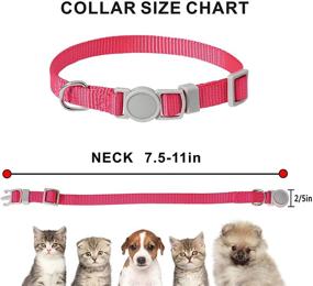 img 1 attached to 🐶 16-Piece Set of Partner Puppy ID Collars: Super Soft Nylon, Adjustable Breakaway Whelping Litter Collars with Record Keeping Charts