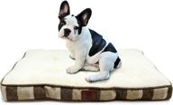 🐾 american kennel club tufted pet crate bed mat: machine washable, anti-slip, reversible - perfect for dogs & cats logo