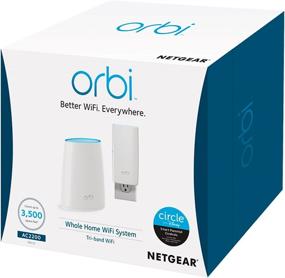 img 2 attached to NETGEAR RBK30-100NAS Orbi Whole Home Mesh WiFi System – Easy setup, Wireless Router Alternative, No WiFi Dead Zones, Compatible with