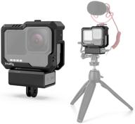 📷 маленький каркас smallrig hero10 black / каркас hero9 с 2 холодными гнездами для микрофона и светодиодного видеосвета - gopro hero9 black 3083 логотип
