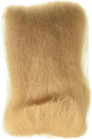 img 1 attached to Wistyria Editions Wool Roving Ounce Camel