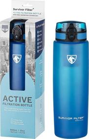 img 1 attached to 🚰 30oz BPA Free Water Bottle with Made in USA Filter