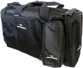 img 3 attached to Jeppesen JS621214 Black Captain Pilot Flight Bag for Optimal Organization and Convenience