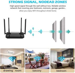 img 1 attached to Wireless AC1800Mbps Streaming Devices，Long Coverage Networking Products