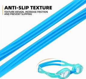 img 1 attached to 👀 Top-Rated 2 Pack Kids Swim Goggles: No Leaking Anti Fog Goggles for Boys, Girls & Youth