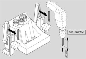 img 2 attached to Efficient Blum M31 1000 🔩 Drill Hinge Driver for Precise Hinge Installations