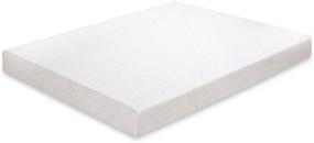 img 2 attached to 😴 Olee Sleep 7 Inch I-Gel Deluxe Comfort Memory Foam Mattress - Full Size, Beige & White, CertiPUR-US Certified - Multi-Layered Foam for Optimal Support, Comfort, and Pressure Relief (07FM01F)