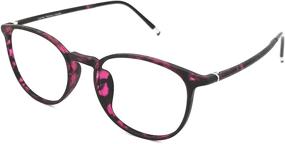 img 3 attached to 👓 Lightweight Round Computer Readers Eyeglasses Frames for Men and Women - Optimized Reading Glasses