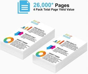 img 3 attached to Do it Wiser TN436 TN 436 TN436BK TN433 Compatible Toner 🖨️ Cartridge Replacement for Brother MFC-L8900CDW HL-L8360CDW HL-L8260CDW MFC-L8610CDW MFC-L9570CDW HL-L9310CDW Printer (4 Pack)