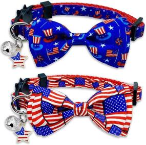 img 4 attached to Independence American Holiday Patriotic Collars