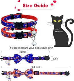 img 2 attached to Independence American Holiday Patriotic Collars