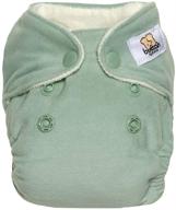 soft and snug: grovia buttah newborn 🍑 all in one snap reusable cloth diaper (aio) logo