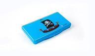 🏴 uber mom wipebox: stylish blue pirate ship design logo