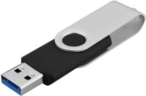 img 3 attached to 💾 Kootion 3 X 32GB USB 3.0 Flash Drive - High-Speed 32 GB Thumb Drive with Swivel Design - Reliable Jump Drive