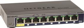 img 4 attached to NETGEAR GS108T-200NAS ProSAFE Gigabit Smart Managed Pro Switch, L2, Lifetime Protection (GS108Tv2), Black, Version 2 NETGEAR GS108T-200NAS ProSAFE Гигабитный смарт-управляемый профессиональный коммутатор, L2, пожизненная защита (GS108Tv2), черный, версия 2