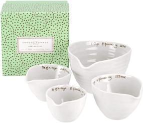 img 2 attached to 🥣 White Portmeirion Sophie Conran Measuring Cups Set - Pack of 4