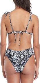 img 3 attached to Charmo Women's Bathing Shoulder Swimsuits: Stylish Women's Clothing for the Beach