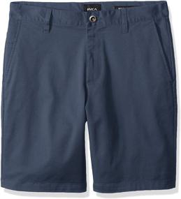 img 2 attached to Premium RVCA Weekday Stretch Short Khaki: Boys' Stylish & Comfy Shorts