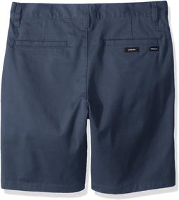 img 1 attached to Premium RVCA Weekday Stretch Short Khaki: Boys' Stylish & Comfy Shorts