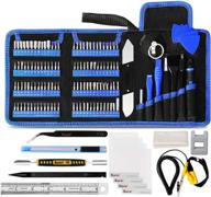 🔧 professional precision screwdriver set - kaisi 136 in 1 electronics repair tool kit with magnetic drive, portable bag logo