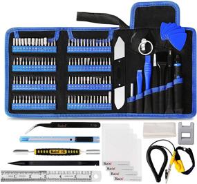 img 4 attached to 🔧 Professional Precision Screwdriver Set - Kaisi 136 in 1 Electronics Repair Tool Kit with Magnetic Drive, Portable Bag