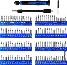 img 3 attached to 🔧 Professional Precision Screwdriver Set - Kaisi 136 in 1 Electronics Repair Tool Kit with Magnetic Drive, Portable Bag