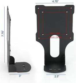 img 3 attached to VIVO Mount VESA Adapter for Acer Monitors: Models G206HL, G206HQL, G236HL, G246HYL, G247HL, H226HQL, H236HL, H276HL, S220HQL, S200HQL, S230HL, S240HL, S242HL, MOUNT-AR02 — Enhance Your Monitor Setup Today!