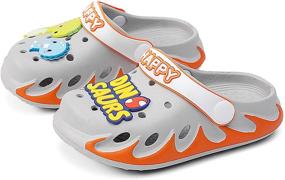 img 4 attached to Adorable MAXTOP Garden Cartoon Toddler Outdoor Boys' Shoes: Perfect Footwear for Little Adventurers