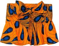 👗 stylish shenbolen women african print dashiki tradition waist belts - one size fits all logo