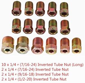 img 1 attached to 🔌 ANTFEES 1/4" (6.35мм) x 25ft Тормозной трубопровод / топливная / трансмиссионная линия в катушке с фитингами