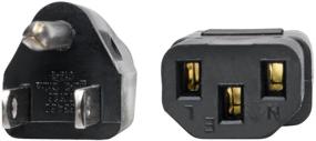 img 2 attached to 🔌 Tripp Lite Standard IEC 320 C13 P006 015 Power Cable: Reliable Performance and Safety