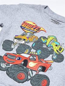 img 2 attached to Nickelodeon Toddler Monster Machines T Shirt: Boys' Tops, Tees, and Shirts