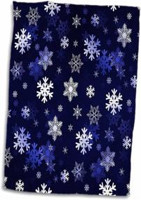 img 4 attached to Christmas Snowflakes Seamless Pattern Multicolor