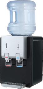 img 4 attached to 💧 Amay Top Loading Water Cooler Dispenser - Hot & Cold Water Dispenser with Child Safety Lock for Drinking Fountain