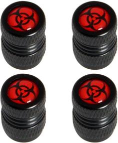 img 4 attached to 🚫 Pilot IP-2042E Bio-Hazard Valve Caps - Aluminum, 1 Pack: Protect and Enhance Your Vehicle with These Pilot Automotive Caps!