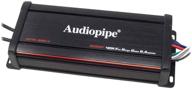 audiopipe aptv-600.4: full range ip67 waterproof marine amplifier for atvs, utvs, boats, and motorcycles - black logo