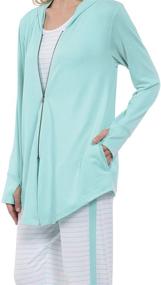 img 1 attached to Comfort and Style Combined: PajamaGram Three Piece Womens Pajama Set, Perfect for Women's Clothing