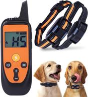 🐕 uscamel dog training collar: rechargeable, 3 modes, 99 levels, waterproof, remote control logo