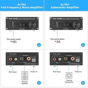 img 2 attached to 🔊 Усилитель стерео сабвуфера высокого качества - 100 Вт 2-8 Ом TPA3116 Моно канал класса D для домашнего кинотеатра.