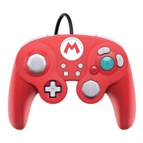 img 4 attached to 🎮 PDP Gaming Super Mario Bros Wired Fight Pad Controller: GameCube Inspired Controller, Compatible with Nintendo Switch