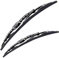 🚗 otuayauto replacement windshield wiper blades for honda accord - 26"+19" front window wipers - compatible with 2008-2017 vehicles - factory aftermarket logo