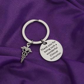 img 3 attached to BAUNA Nursing Instructor Keychain-Ring: Innovative Keychain for Nurse Clinical Instructors