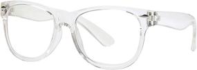 img 3 attached to Protective Blue Light Glasses for Kids: Unbreakable Frame, Ages 3-12