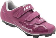 👟 louis garneau women's multi air flex bike shoes - ideal for indoor cycling, commuting, & mtb activities - spd cleats compatible with mtb pedals - magenta/drizzle color - us size 10 eu size 41 logo