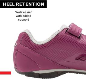 img 1 attached to 👟 Велосипедные туфли Louis Garneau Women's Multi Air Flex - Идеальны для велотренажеров, поездок в городе и горного катания - Совместимы с шиповками SPD для горных педалей - Цвет Magenta/Drizzle - Размер US 10 EU 41